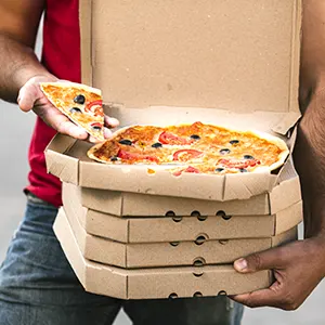 recogida rápida de pizza para llevar en Valencia